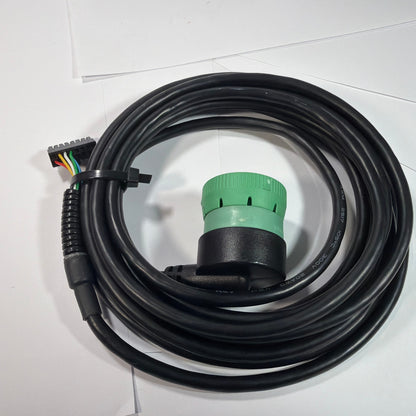 Amphenol Multi-Pin Circular Connector to 16-Pin Rectangular Plug Cable Harness