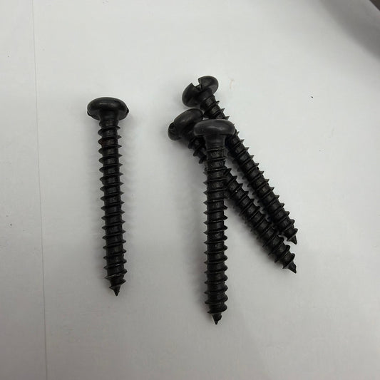 Set of 2 Oil Rubbed Bronze Scroll Curtain Holdbacks with Screws