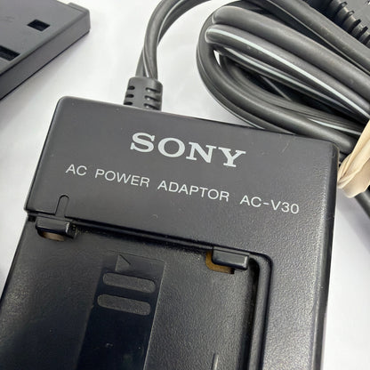 Sony AC-V30 AC Power Adapter Battery Charger Tested Working Made in Japan
