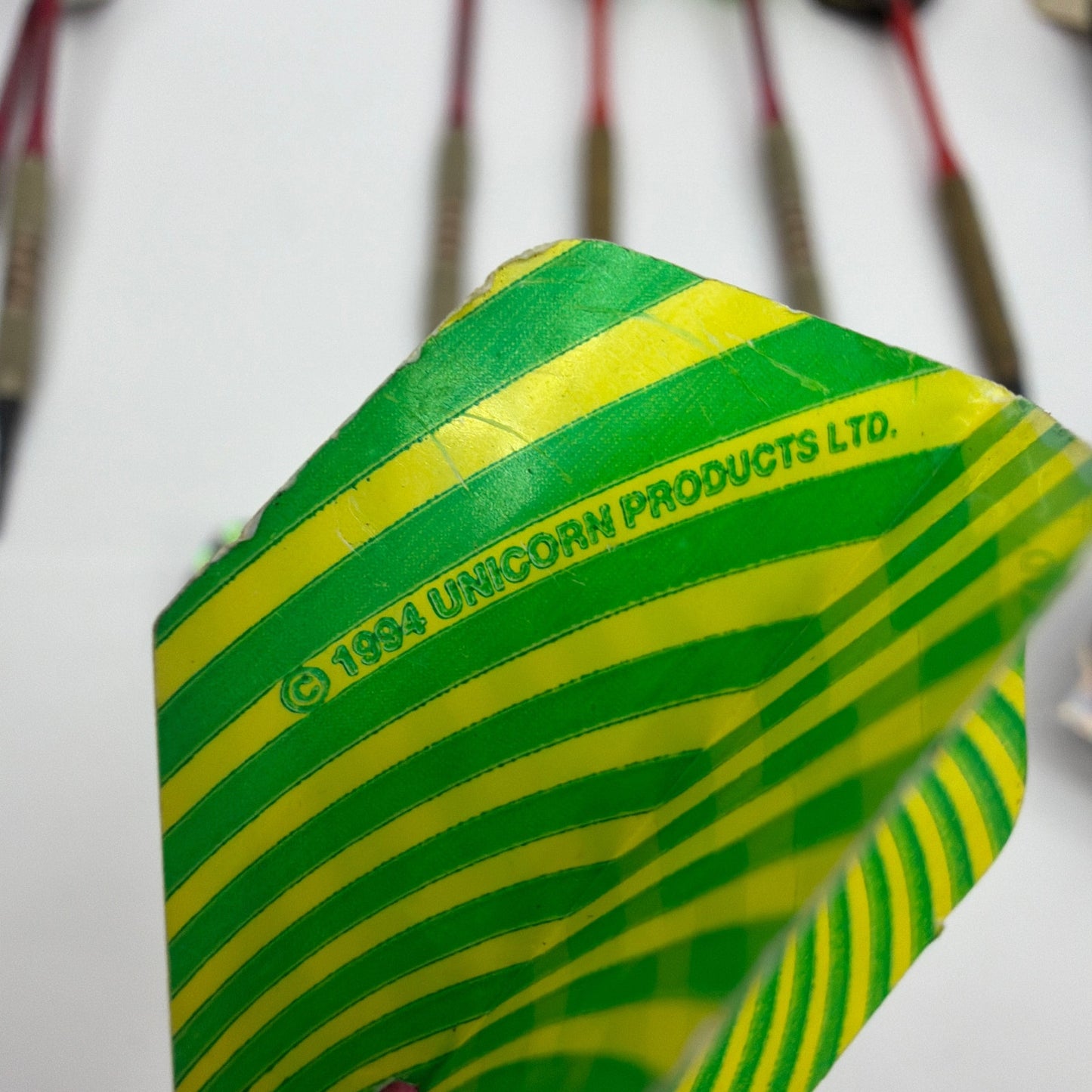 Lot of 10 Vintage Soft Tip Darts With Flights and Viper Tufflex Tips