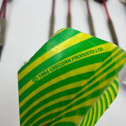 Lot of 10 Vintage Soft Tip Darts With Flights and Viper Tufflex Tips