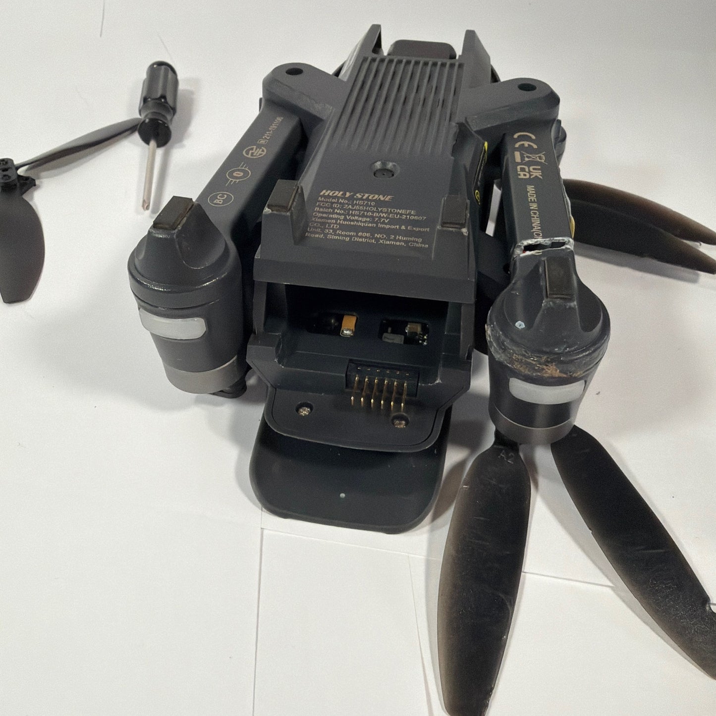 Holy Stone HS710 Foldable Camera Drone For Parts/Repair Not Working