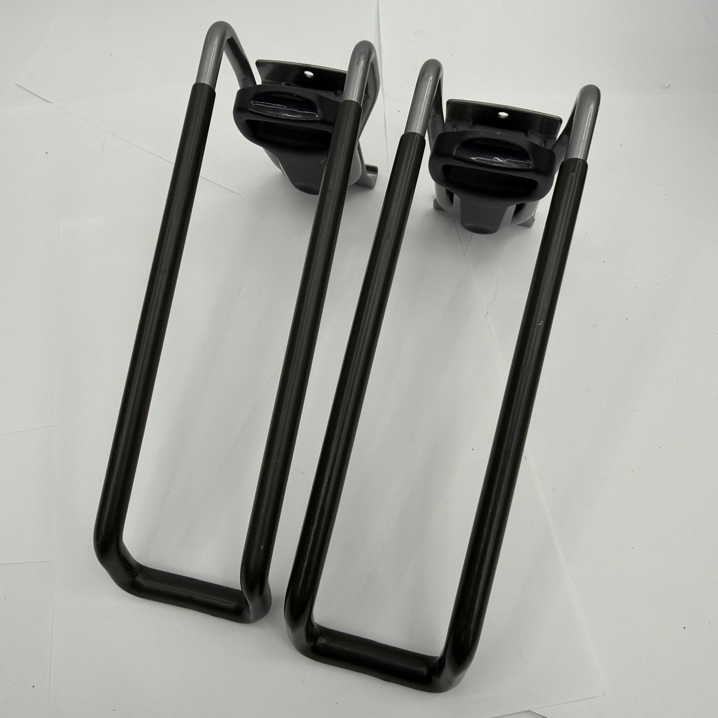 Rubbermaid FastTrack Ladder Hooks Set of 2 Black Gray 9 Inch Garage Storage