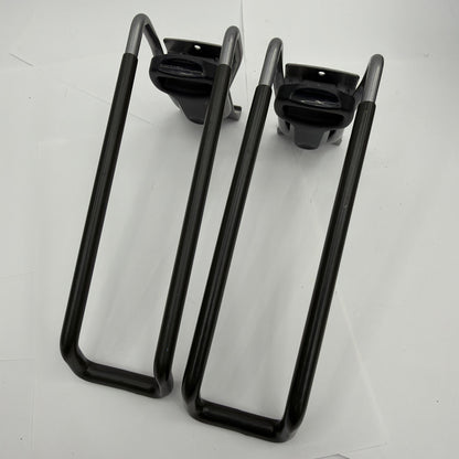 Rubbermaid FastTrack Ladder Hooks Set of 2 Black Gray 9 Inch Garage Storage