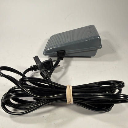 FDM FC-1902 Speed Controller Foot Pedal 110-120V w/ Power Cord Gray