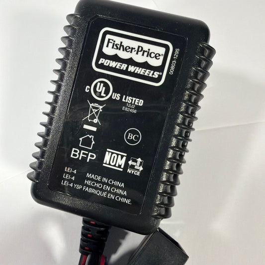 Fisher-Price Power Wheels 6V Battery Charger 00803-1295 00801-1787 Tested