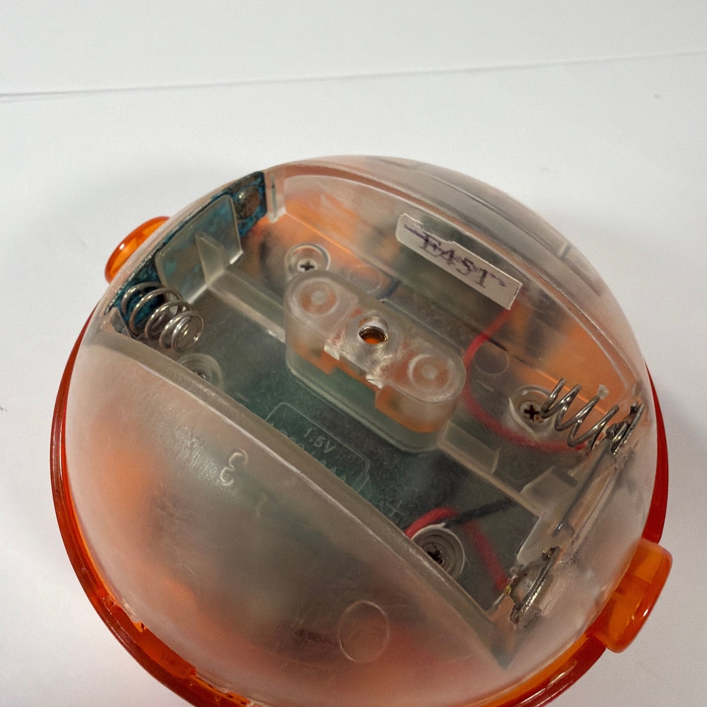 Radica 20Q 20 Questions Handheld Electronic Game Thomson Tradeweb Orange Tested