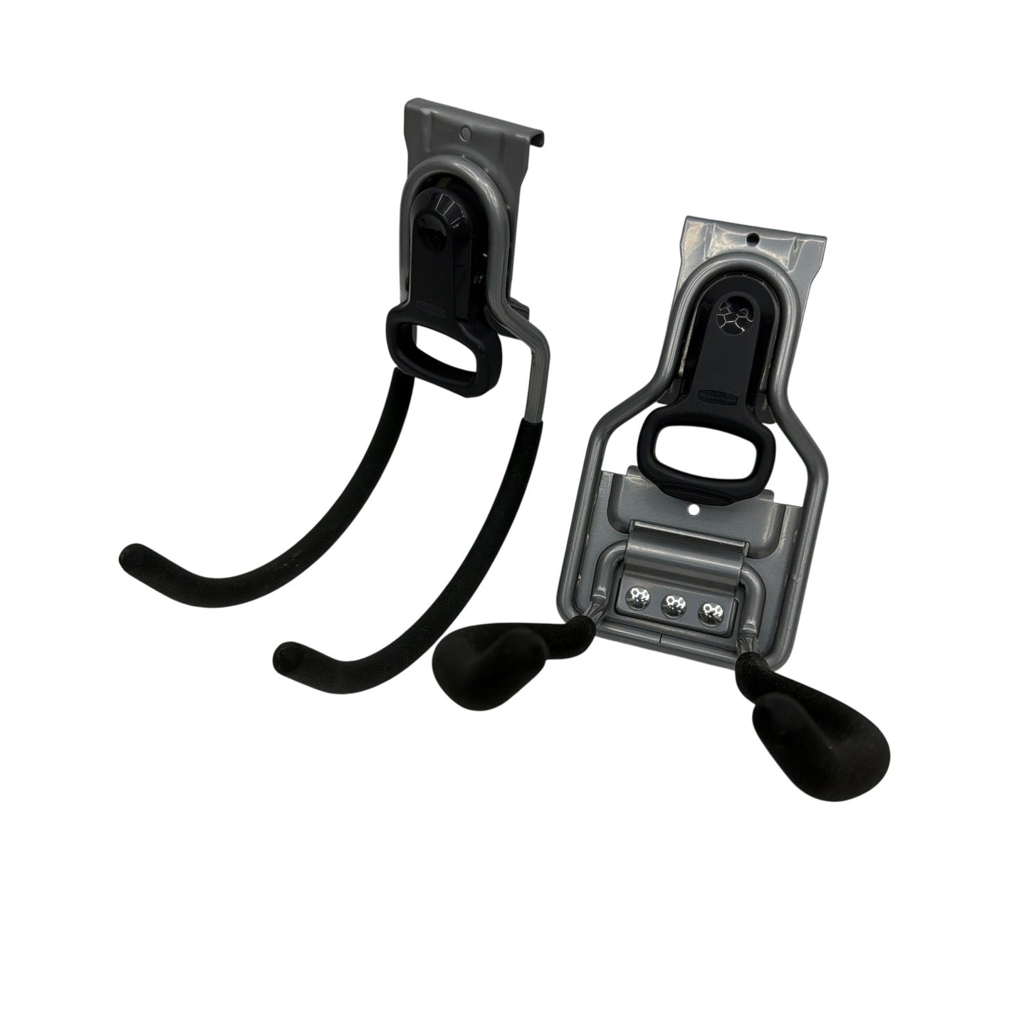 Rubbermaid FastTrack Multi-Purpose Garage Storage Hooks Lot of 2 Gray Black