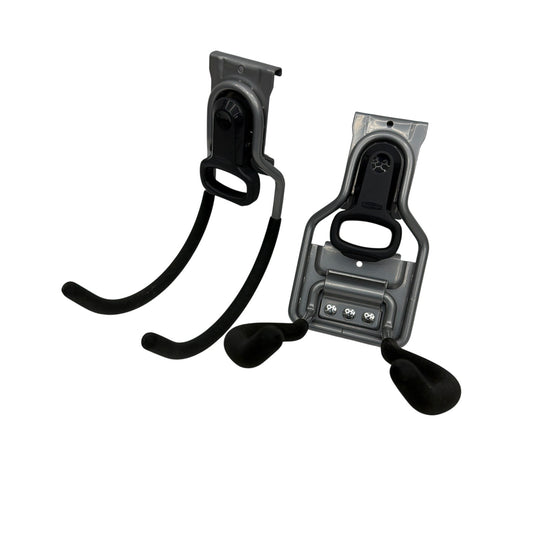 Rubbermaid FastTrack Multi-Purpose Garage Storage Hooks Lot of 2 Gray Black