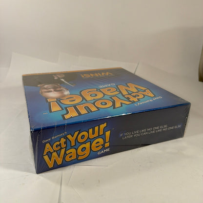 Dave Ramsey's Act Your Wage Board Game Ramsey Solutions Sealed