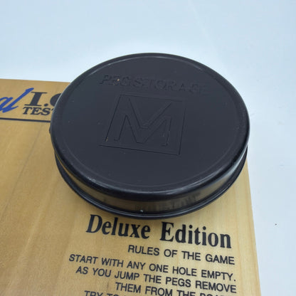 Vintage The Original I.Q. Tester Deluxe Edition Peg Game 1976 Venture Mfg