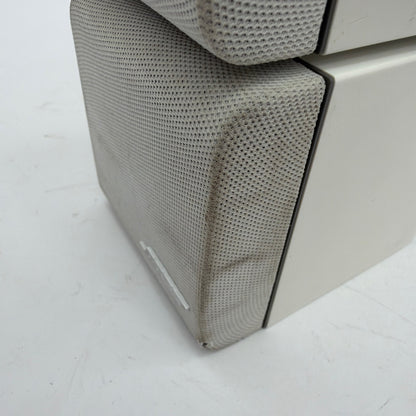Bose Double Cube Satellite Speaker Single White Tested Working