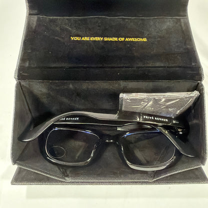 Privé Revaux The Prodigy Black Blue Light Glasses 52-18-148 with Case
