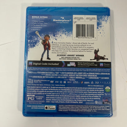 Disney Pixar Coco Blu-ray DVD Digital Code Multi-Screen Edition Sealed