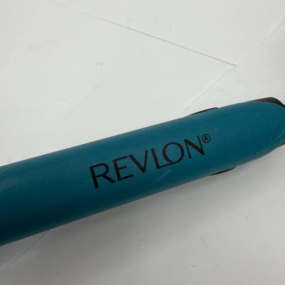 Revlon RVST2029B Ceramic Mini Flat Iron Hair Straightener Teal Black Tested
