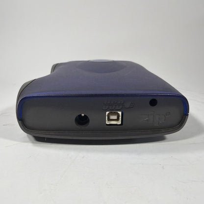 Iomega Zip 100 External USB Zip Drive Z100USBNC Blue For Parts Not Working