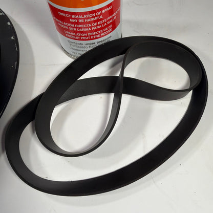 K&N Round Air Filter with Sealing Strip and Air Filter Oil 99-0504