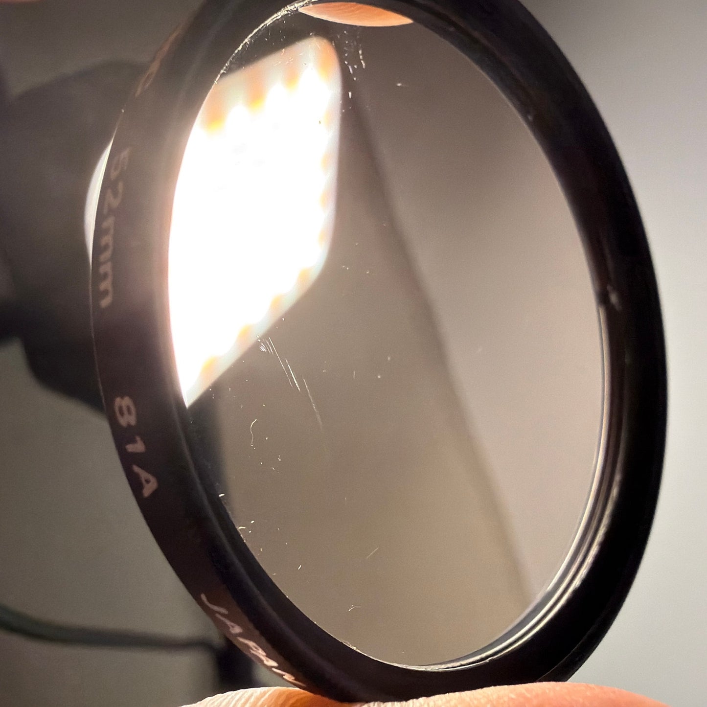 Hoya HMC 81A Warming Lens Filter 52mm with Case and Box