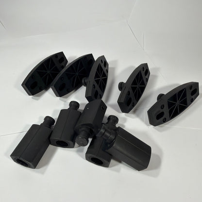Rocketfish Speaker Wall/Ceiling Mounts 5-Pack Black