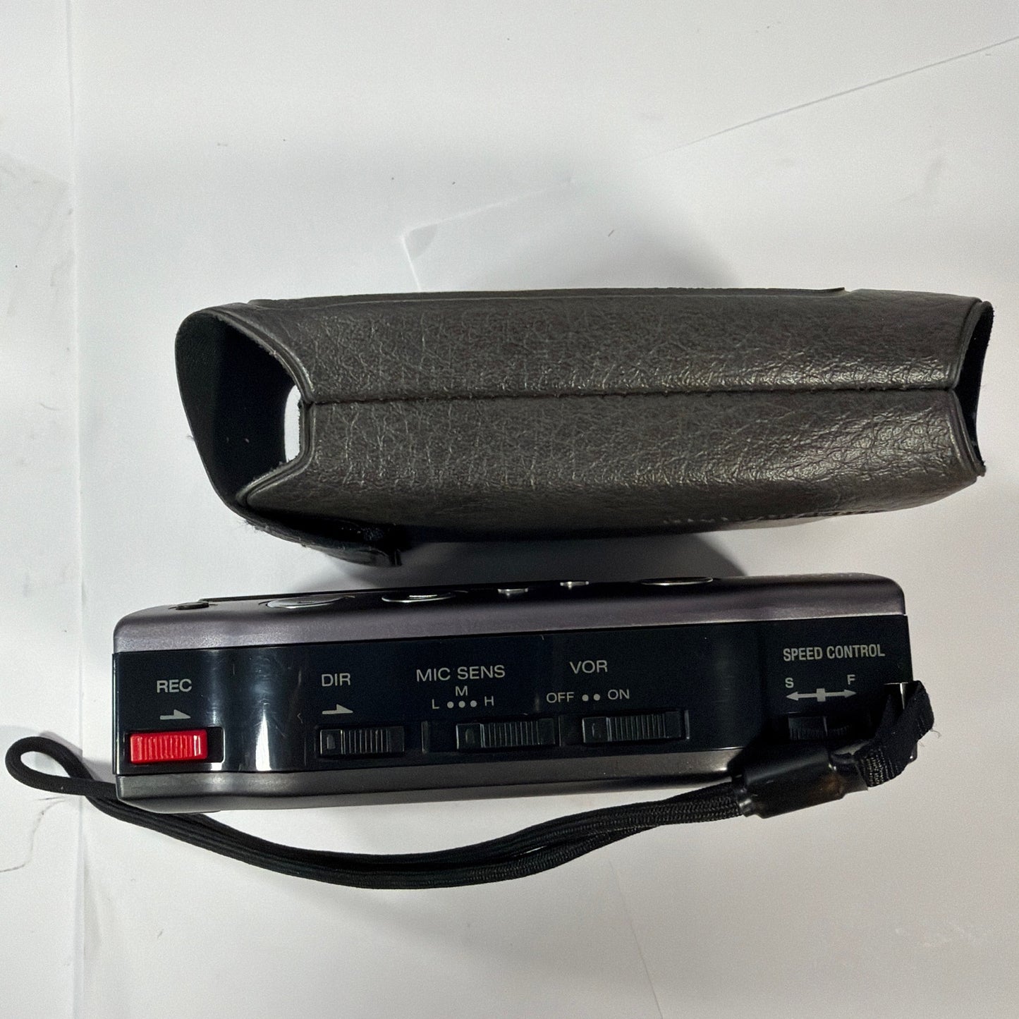 Sony Pressman TCM-77V VOR Auto Reverse Cassette Recorder Tested Working