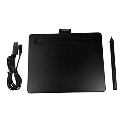Wacom Intuos Small Bluetooth Graphics Tablet CTL-4100WL Black with Pen