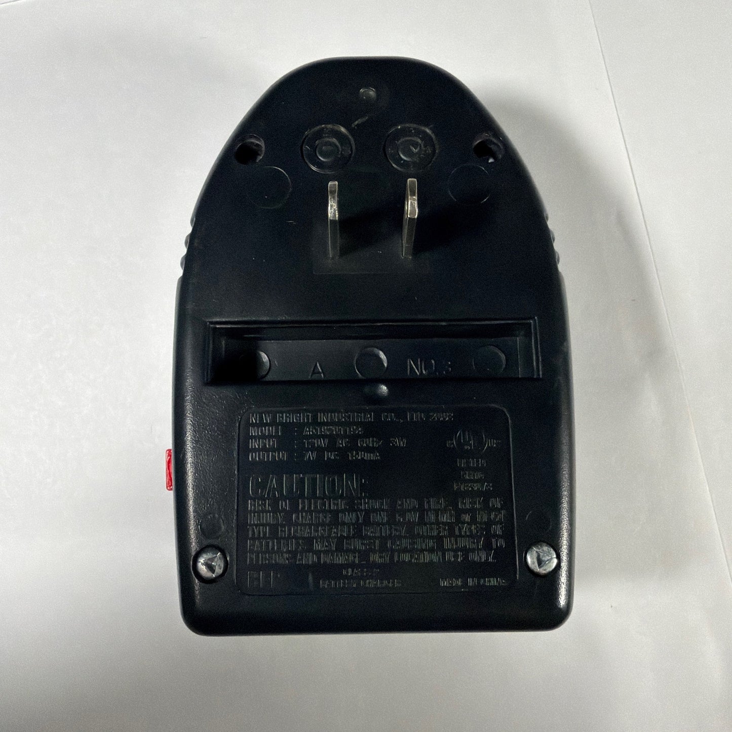 New Bright 6V NiCd Battery Charger Model A519201194 120V Wall Adapter