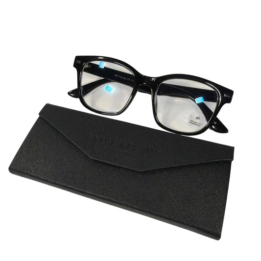 Privé Revaux The Prodigy Black Blue Light Glasses 52-18-148 with Case