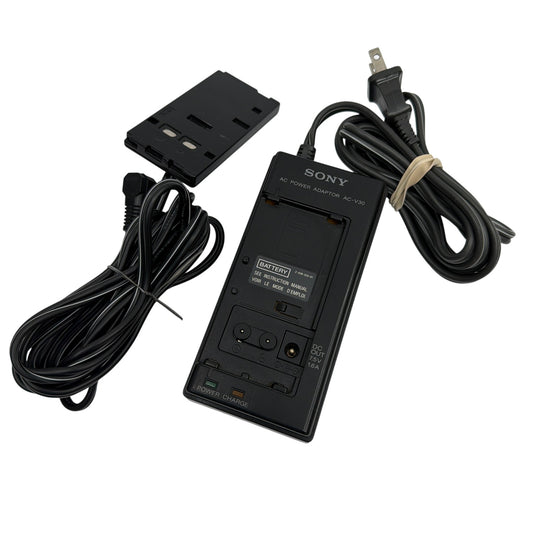 Sony AC-V30 AC Power Adapter Battery Charger Tested Working Made in Japan
