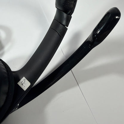 Logitech Logi Black USB Wired Headset with Boom Mic Tested Working