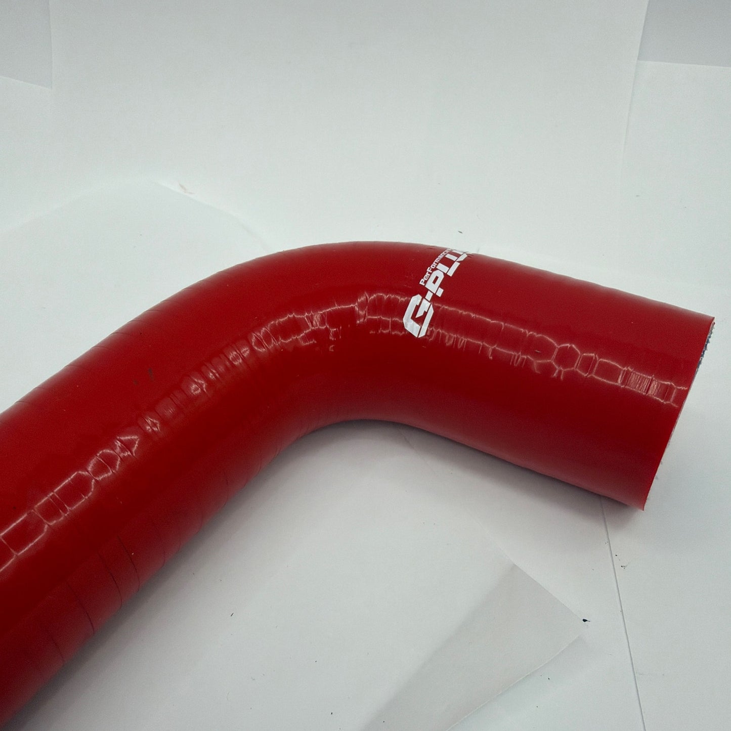 G-Plus Red Silicone 90 Degree Elbow Hose 1.75 In Opening