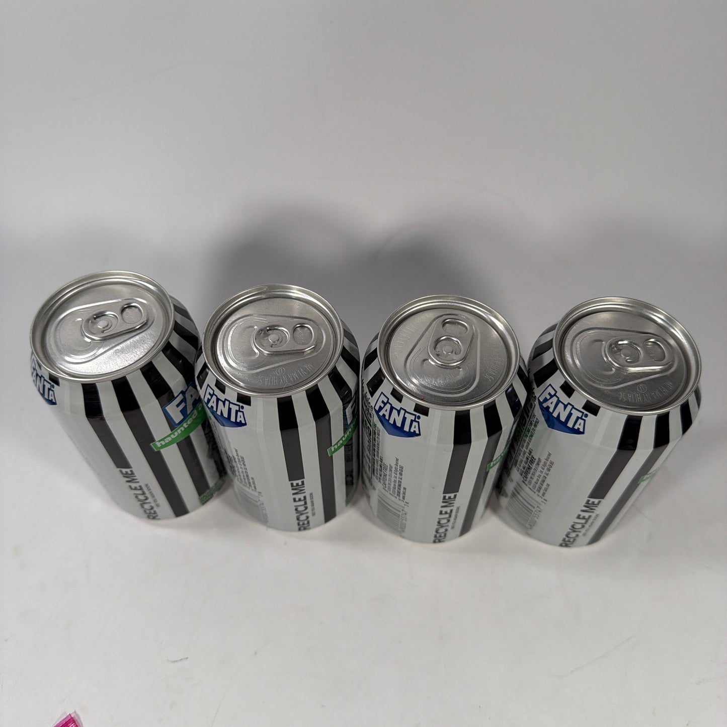 Fanta Haunted Apple Beetlejuice Limited Edition 12 oz Cans Sealed Lot of 4