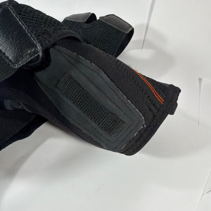 Shock Doctor Neoprene Knee Brace Support Large Black Orange