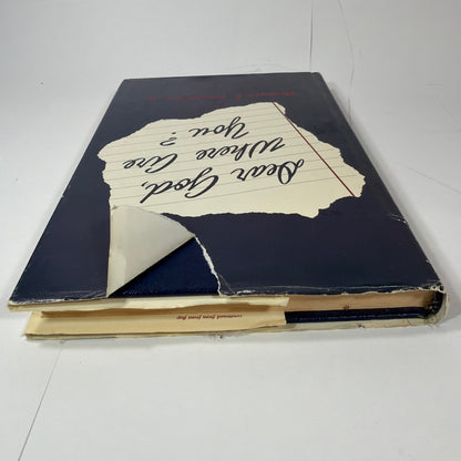 Dear God, Where Are You? Hardcover Book by Robert E. Goodrich Jr.
