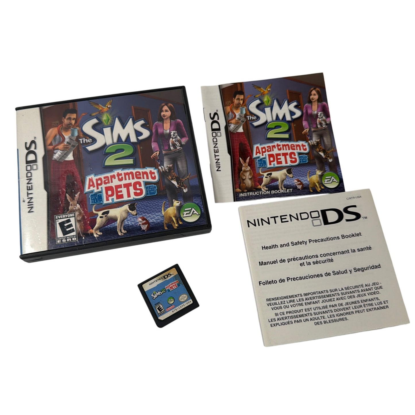 The Sims 2 Apartment Pets Nintendo DS Complete Tested Working