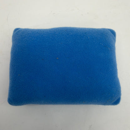 Rich Frog Blue Plush Coin Purse Pouch Moon & Stars Approx 4 x 3 x 2 in