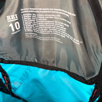 REI Co-op Tarn 18 Youth Hiking Daypack Backpack 18L Teal Blue