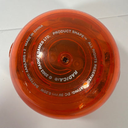 Radica 20Q 20 Questions Handheld Electronic Game Thomson Tradeweb Orange Tested