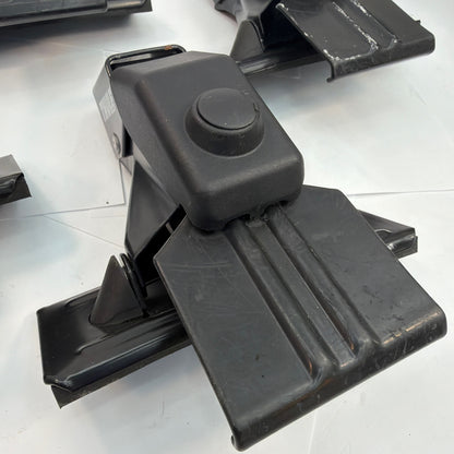 Thule Sweden Rain Gutter Roof Rack Towers Set of 4 Black