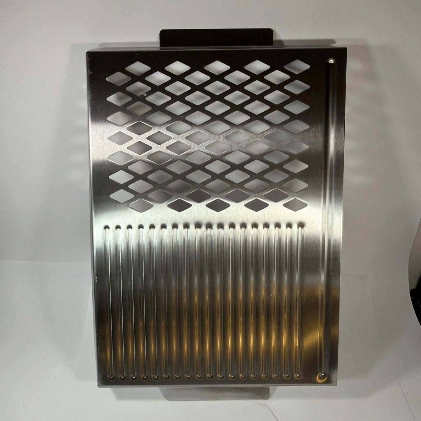 Nexgrill 650-0002 Stainless Steel Grill Topper With Raised Sides