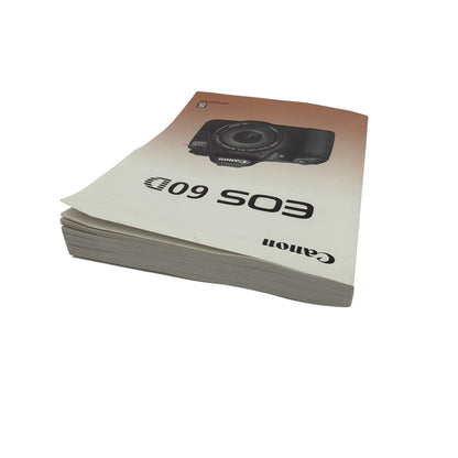 Canon EOS 60D Instruction Manual Spanish Edition