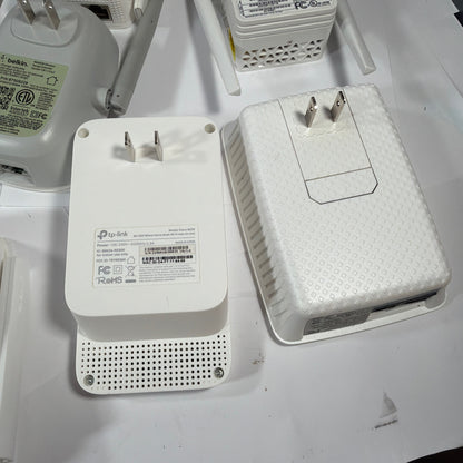 Mixed Lot Wi‑Fi Range Extenders Linksys Netgear TP‑Link Belkin Untested
