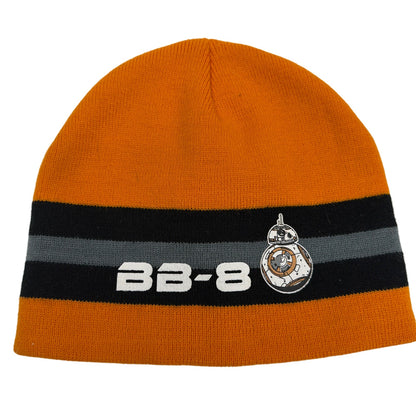 Star Wars BB-8 Adult Knit Beanie Orange Black Gray Target