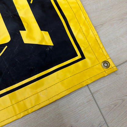 Everlast Boxing Equipment Vinyl Banner 35 x 23 in Black Yellow Bronx New York