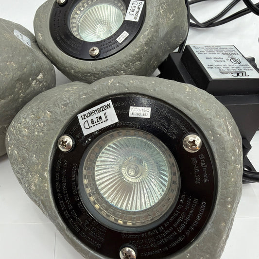 US Stone Garden Light 9G60 Lot with TDC DA-60-12W Power Supply Parts