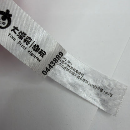 Yiwu First Rigorous Pink Plush Character Keychain 3 Inch