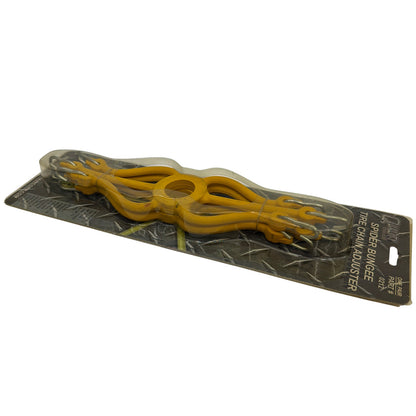 Quality Chain Corp 0212 Spider Bungee Tire Chain Adjuster 6-Arm Yellow Pair