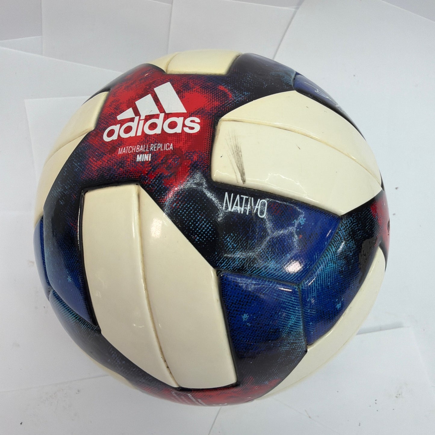 Nike MLS Mini Foam Soccer Ball DN8699 Red Blue White