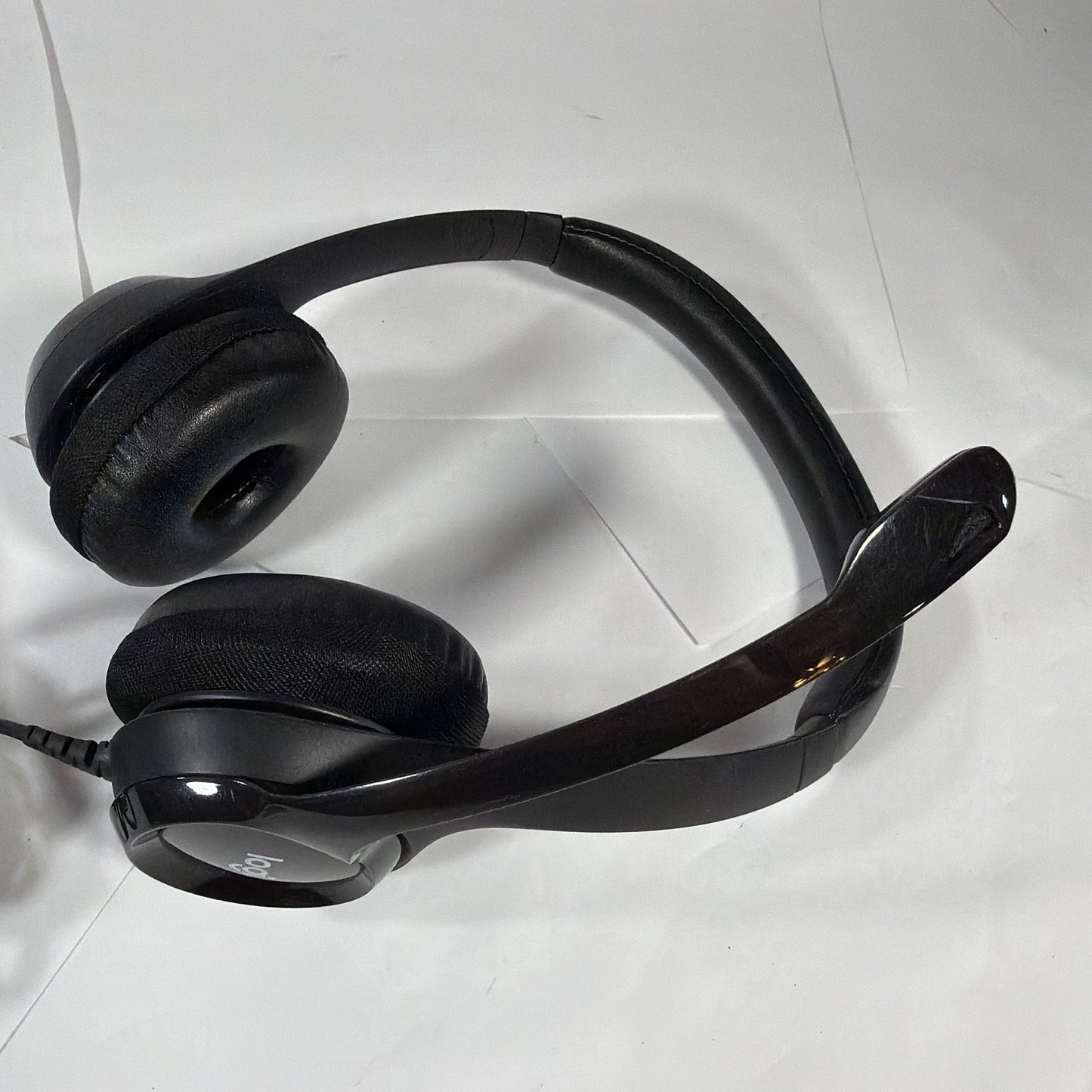 Logitech Wired Stereo Headset with Microphone Black