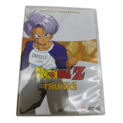 Dragon Ball Z The History of Trunks DVD 2009 Digitally Remastered Funimation