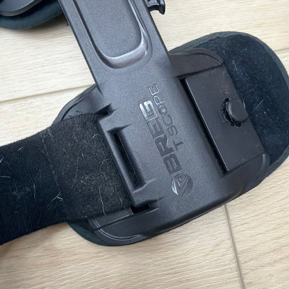 Breg T Scope Post-Op Hinged Knee Brace Adjustable ROM Black